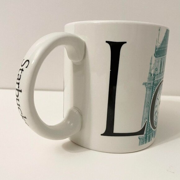 2002 Starbucks London City Mug Collector Series England Big Ben 20oz - Picture 5 of 16